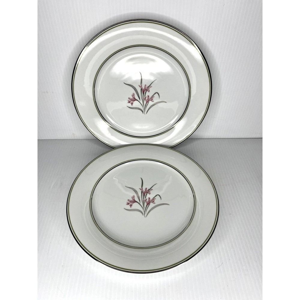 Noritake China Set of 2 Dinner Plates Kent #5422